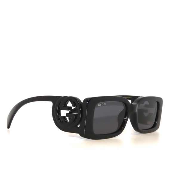 Gucci GG1325S 001 Black Gray Sunglasses 1325 main image 6